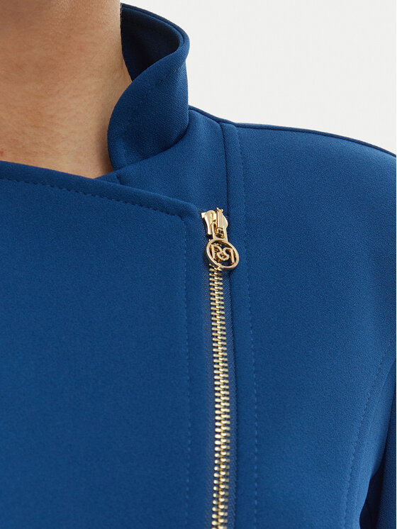 Rinascimento Rinascimento Švarkas CFC0127901003 Mėlyna Slim Fit