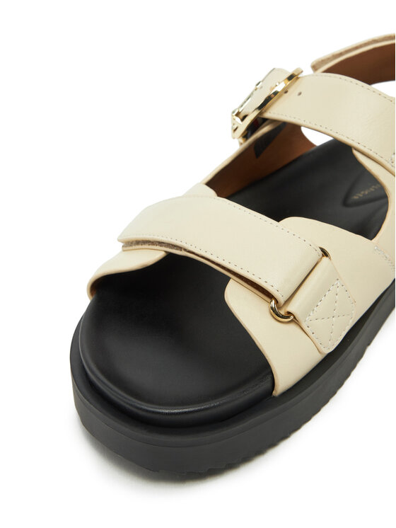 Tommy Hilfiger Tommy Hilfiger Sandaalid Leather Sporty Sandal FW0FW08799 Ekrüüvärv