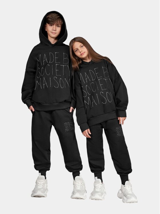 MADE BY SOCIETY MADE BY SOCIETY Kurtka przejściowa TOOL - H37527 Czarny Basic Fit