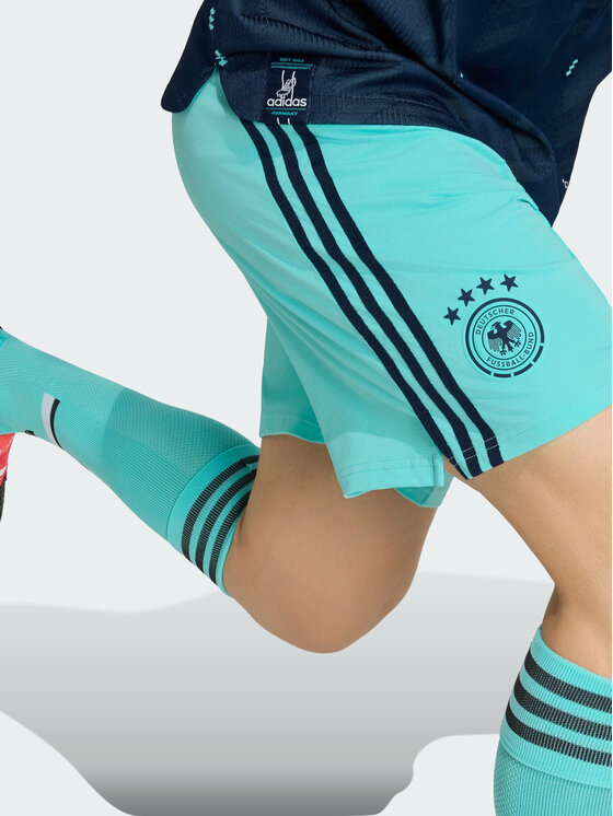 adidas adidas Szorty sportowe 165830 Turkusowy Regular Fit