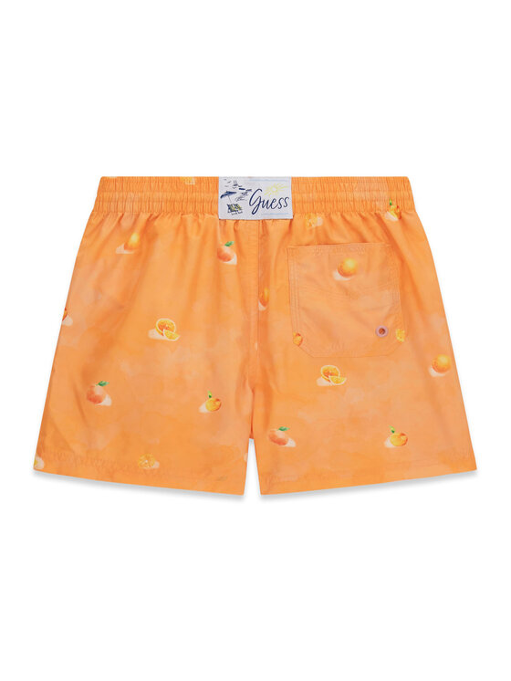Guess Guess Peldšorti L6GZ06 WN122 Oranžs Regular Fit