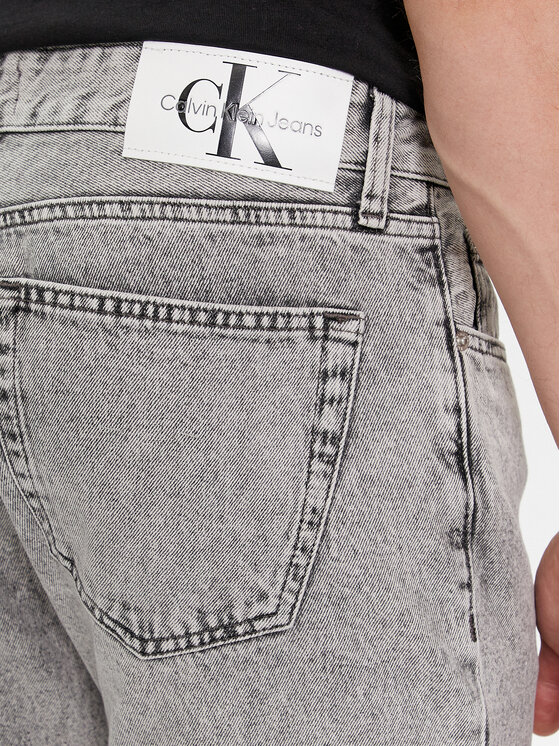 Calvin Klein Jeans Calvin Klein Jeans Jeans hlače Authentic Straight J30J324563 Siva Straight Fit