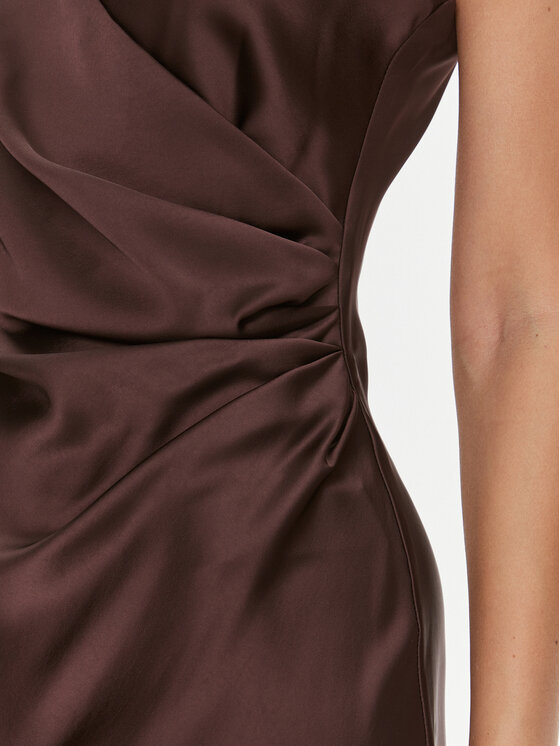 Imperial Imperial Коктейлна рокля AB5MGBA Кафяв Regular Fit