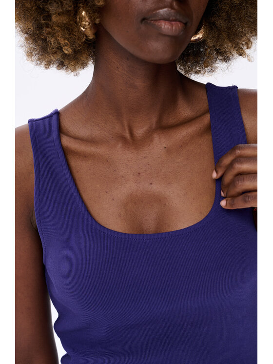 blue shadow blue shadow Top Sai Niebieski Regular Fit