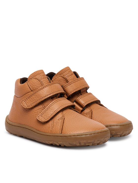 Froddo Froddo Kotníková obuv Barefoot Winter Furry G3110263-2 M Hnědá