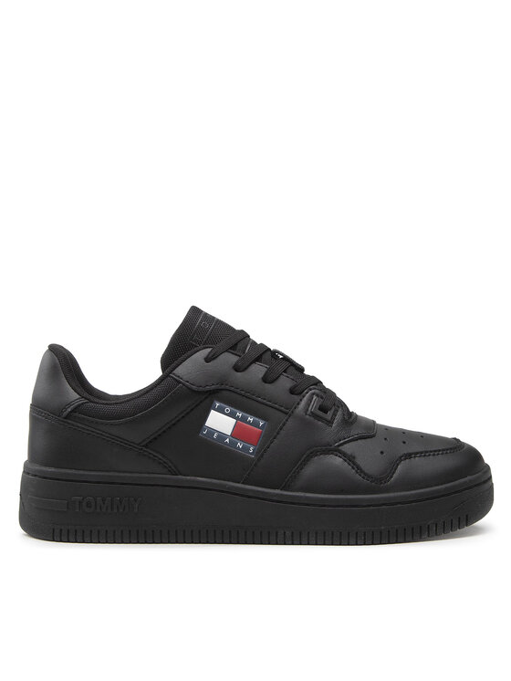 Tommy Jeans Tommy Jeans Αθλητικά Retro Basket EM0EM00955 Μαύρο
