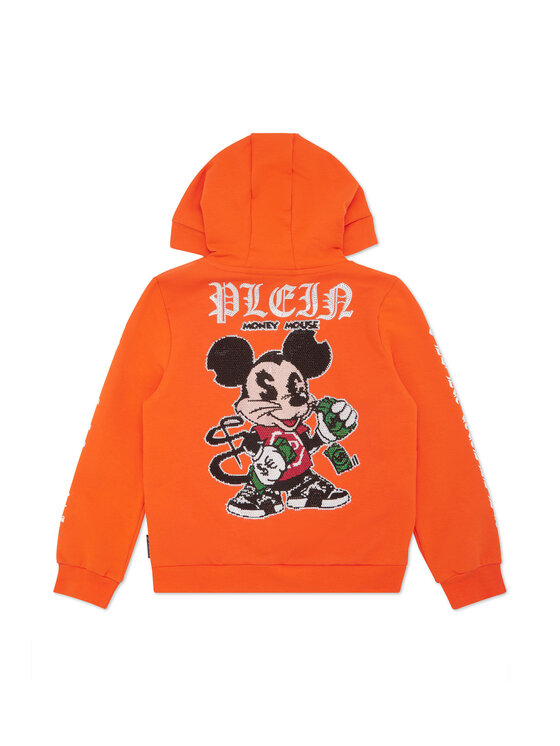PHILIPP PLEIN PHILIPP PLEIN Bluza 28237 Pomarańczowy Regular Fit