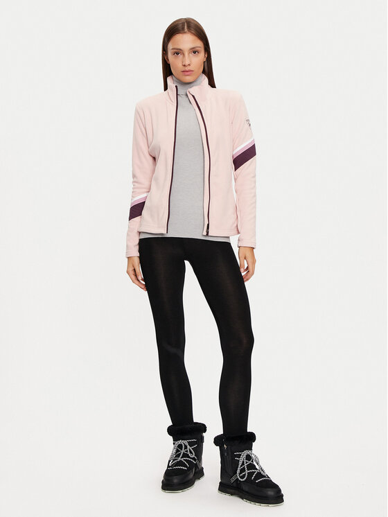 Rossignol Rossignol Fleecejacke Strawpile RLNWL06 Rosa Regular Fit