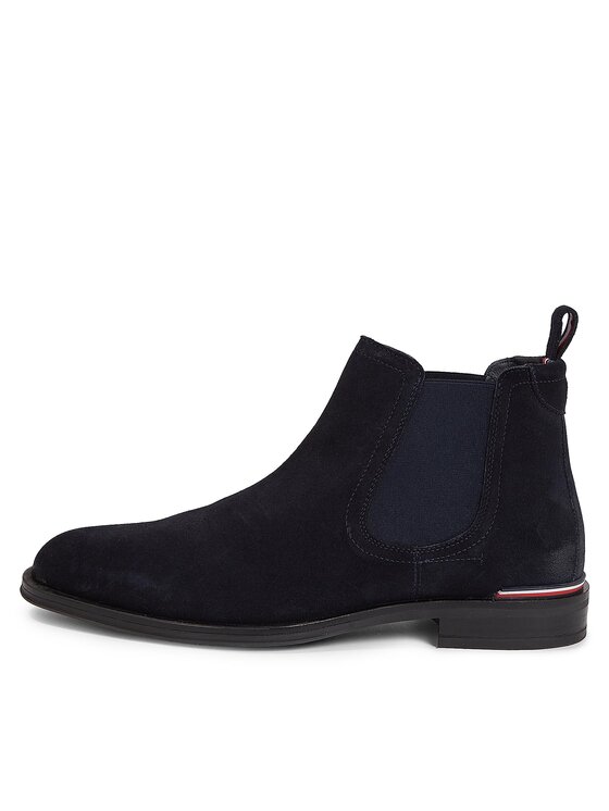 Tommy Hilfiger Tommy Hilfiger Poolsaapad Core Rwb Hilfiger Suede Chelsea FM0FM04757 Sinine