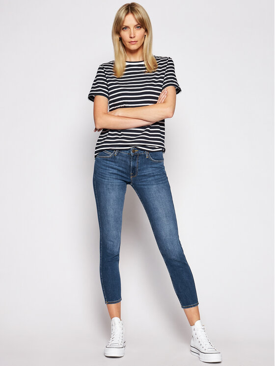 Lee Lee Traperice Scarlett L526QDTN 112111825 Tamnoplava Skinny Fit