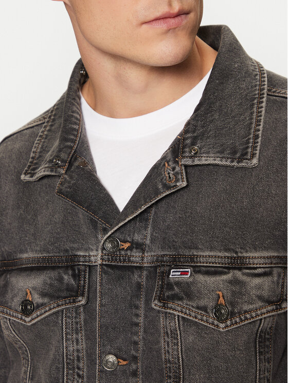 Tommy Jeans Tommy Jeans Geacă de blugi Ryan DM0DM20621 Gri Regular Fit