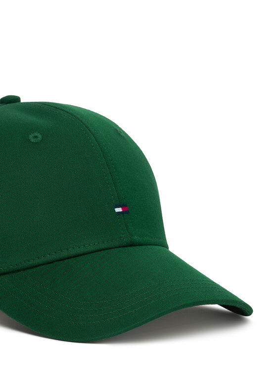 Tommy Hilfiger Tommy Hilfiger Șapcă Th Flag Cotton 6 Panel Cap AM0AM13008 Verde