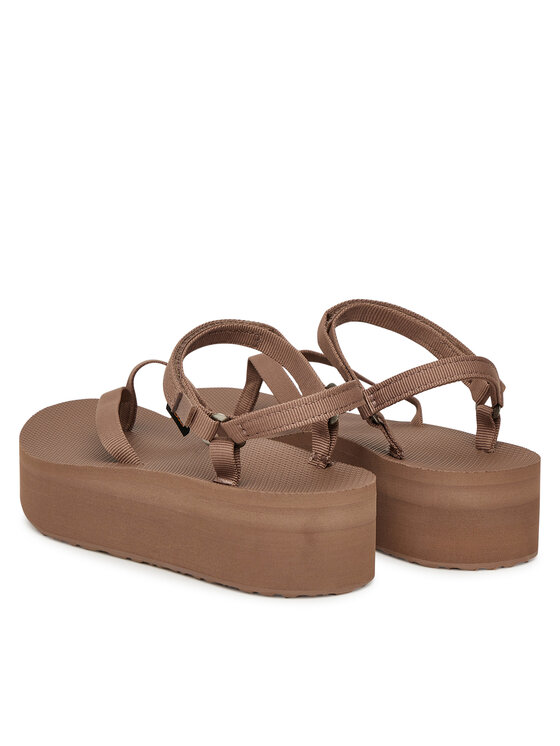 Teva Teva Szandál Flatform Slim 1164630 Barna