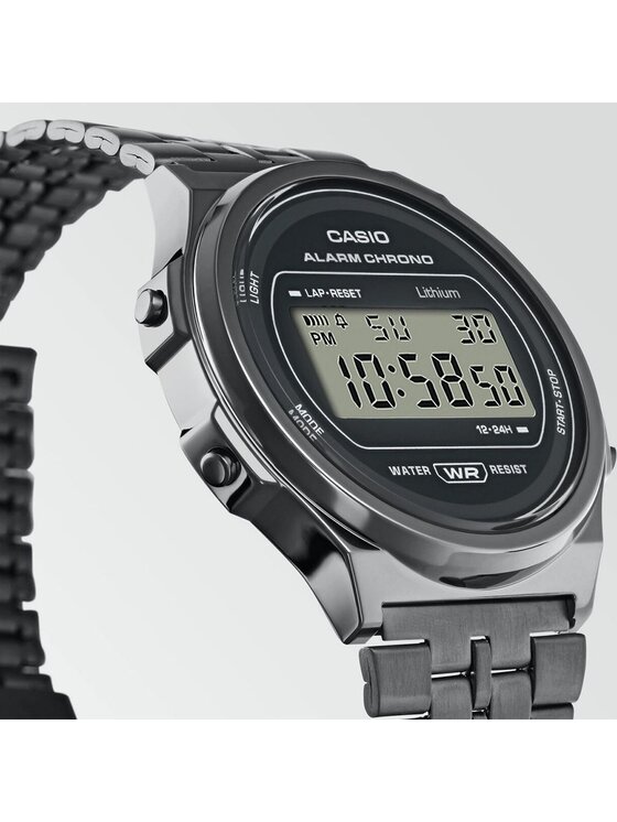 Casio Casio Ρολόι A171WEGG-1AEF Μαύρο