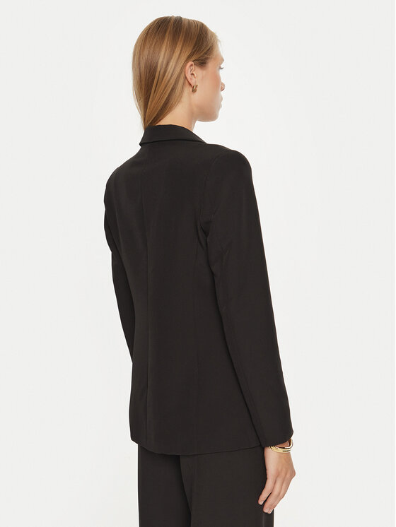 Maryley Maryley Marynarka 24IB187/M05/43NE Czarny Regular Fit
