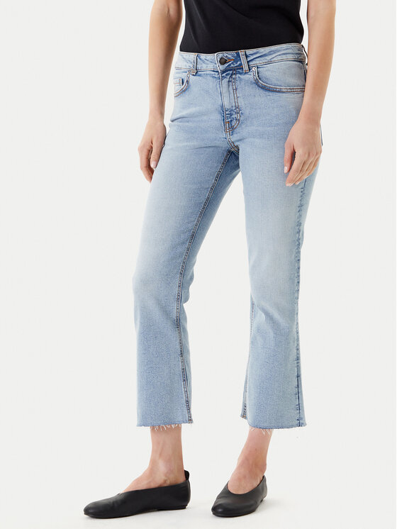 United Colors Of Benetton United Colors Of Benetton Farmer 4OTADE010 Kék Flare Fit