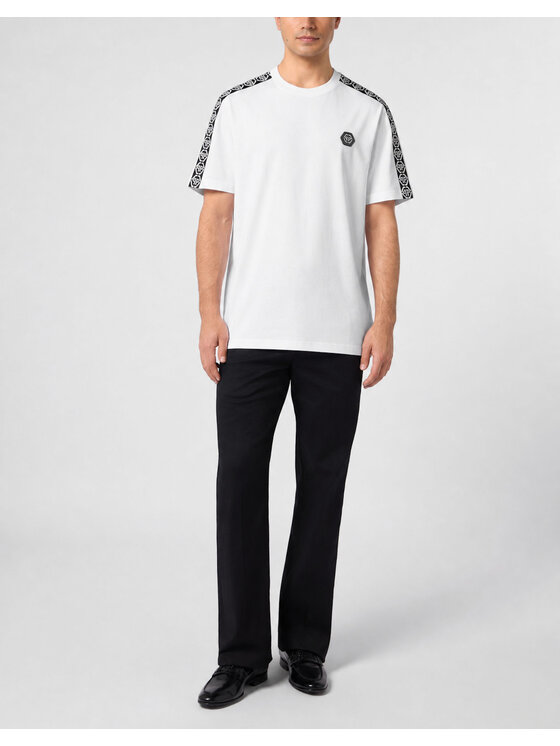 PHILIPP PLEIN PHILIPP PLEIN T-Shirt 32813 Bílá Regular Fit