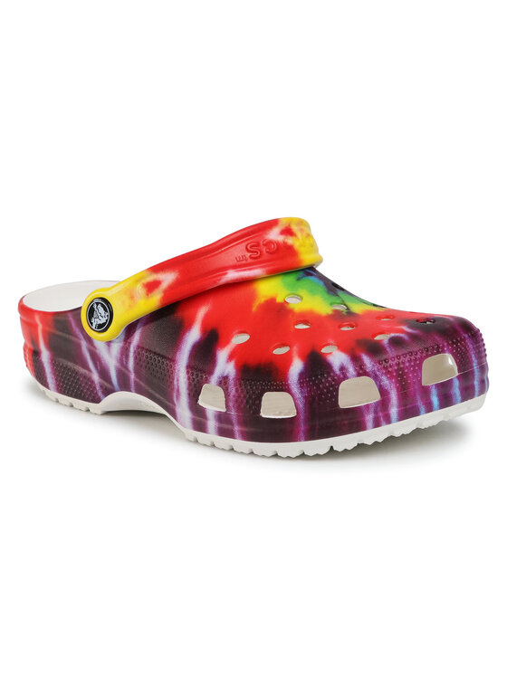 Crocs Crocs Natikače Classic Tie Dye Graphic Clog 205453 Šarena