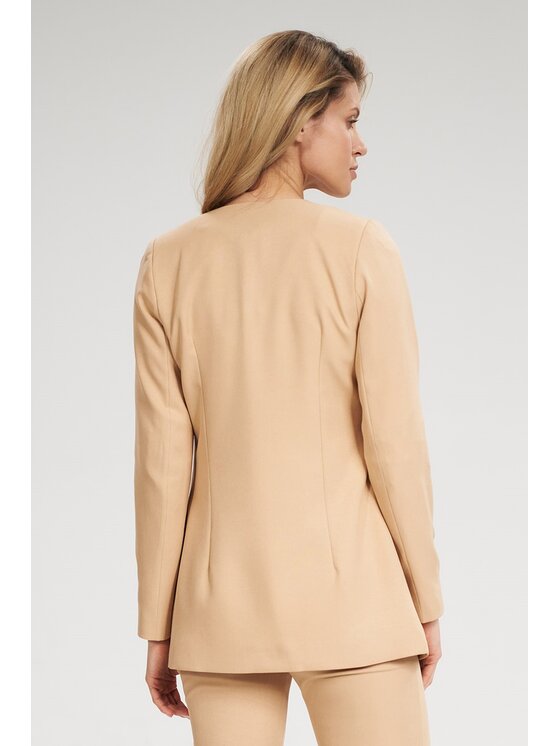 FIGL FIGL Σακάκι M694 Μπεζ Regular Fit