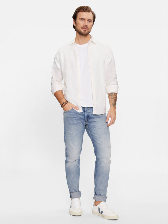 Pepe Jeans Pepe Jeans Traperice PM207392RH1 Plava Slim Taper Fit