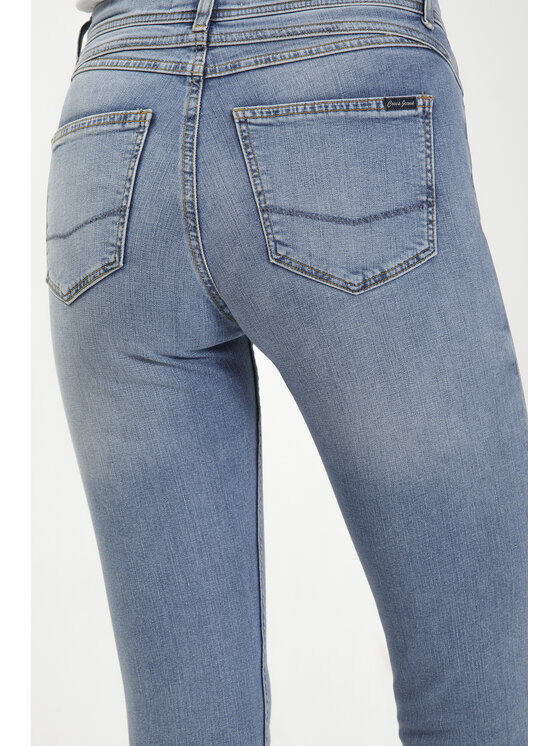 Cross Jeans Cross Jeans Jeansy P 429-136 Niebieski Super Skinny Fit