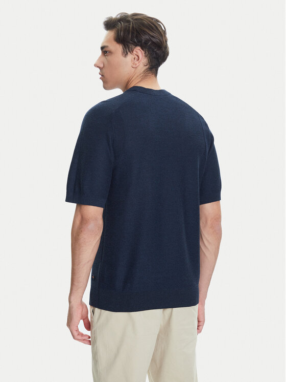 BOSS BOSS T-krekls Kencel 50545678 Tumši zils Regular Fit