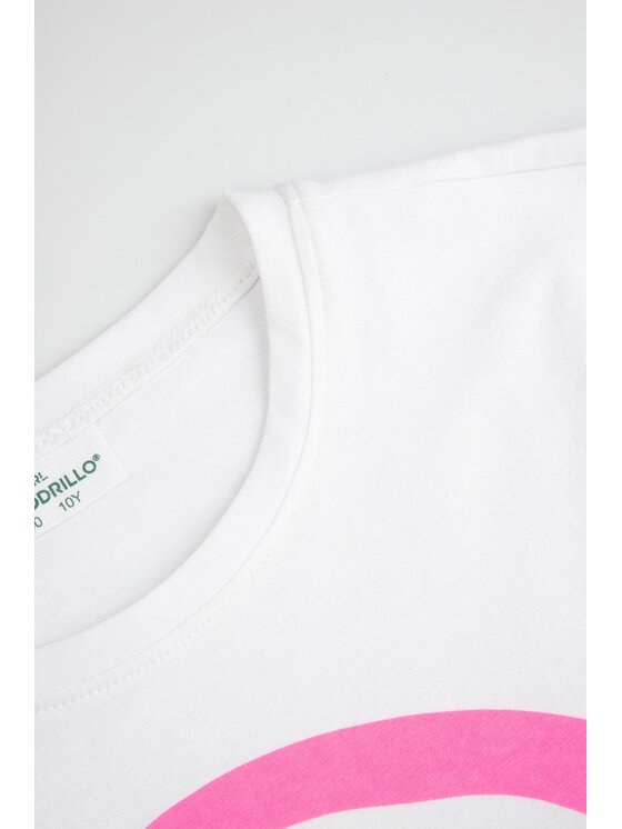 Coccodrillo Coccodrillo T-Shirt WC6143219VGB-001 Biały Regular Fit