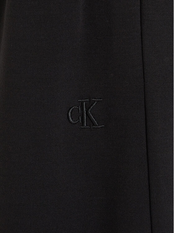 Calvin Klein Jeans Calvin Klein Jeans Pantaloni din material IG0IG02690 Negru Wide Leg