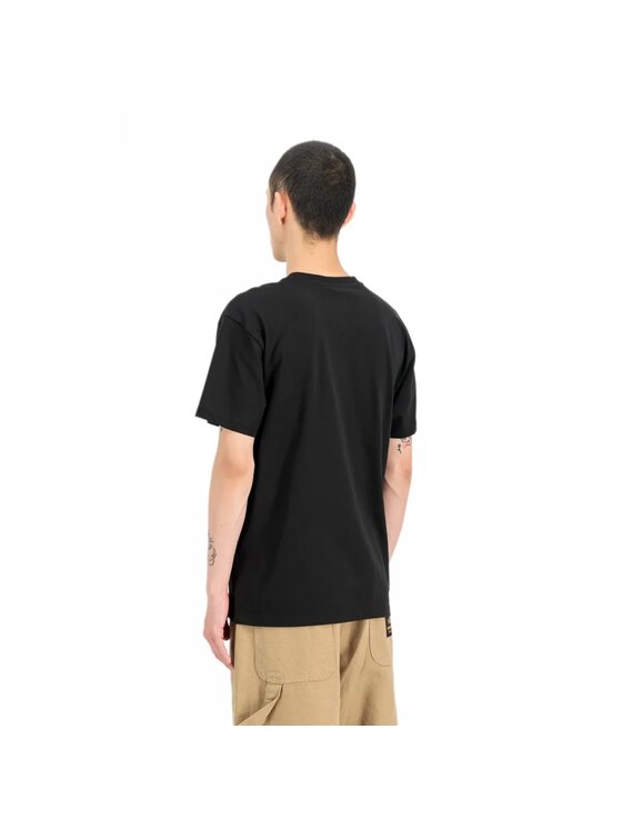Alpha Industries Alpha Industries T-Shirt AI.268512 Czarny Regular Fit