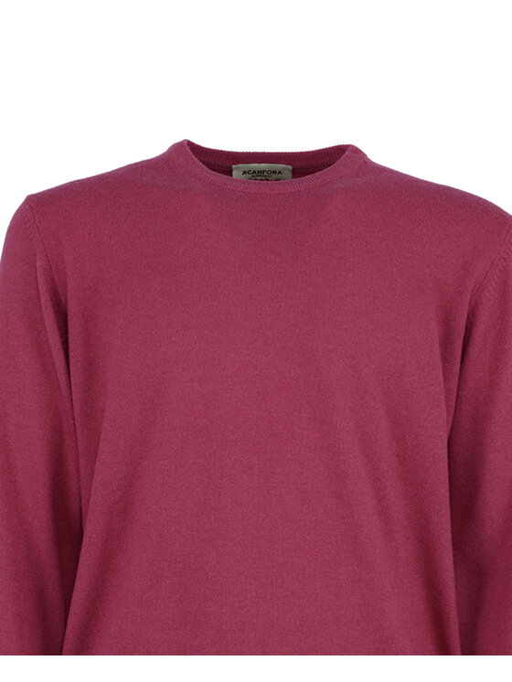 ACANFORA ACANFORA Maglione DACASHMERE-FUC Rosa Regular Fit