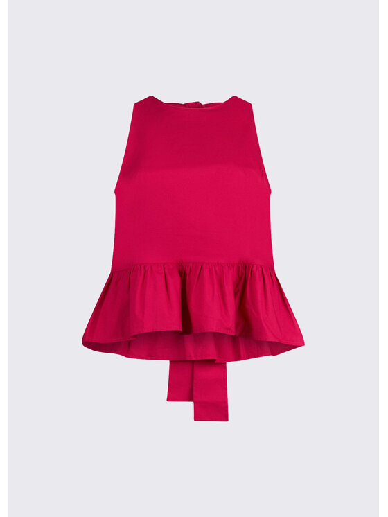 Liu Jo Liu Jo Bluzka WA6365T485391955 Czerwony Regular Fit