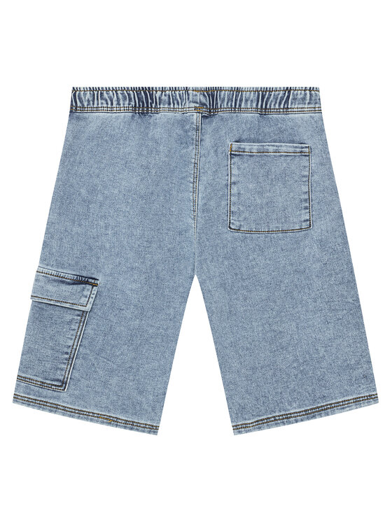 Original Marines Original Marines Pantaloni scurți de blugi DFP4277YM Albastru Regular Fit