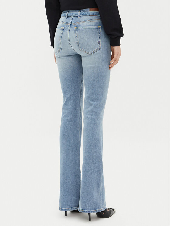 PINKO PINKO Дънки Flora 100166 Син Flare Fit