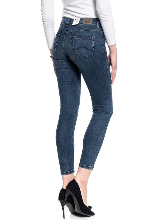 Mustang Mustang Jeansy JASMIN JEGGINGS Niebieski Skinny Fit