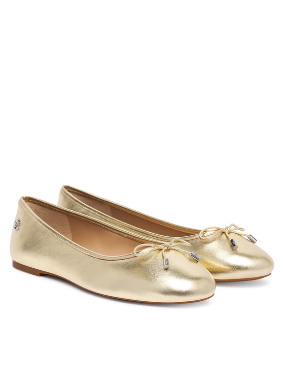 LAUREN RALPH LAUREN LAUREN RALPH LAUREN Μπαλαρίνες Jayna Metallic 802978836002 Χρυσό
