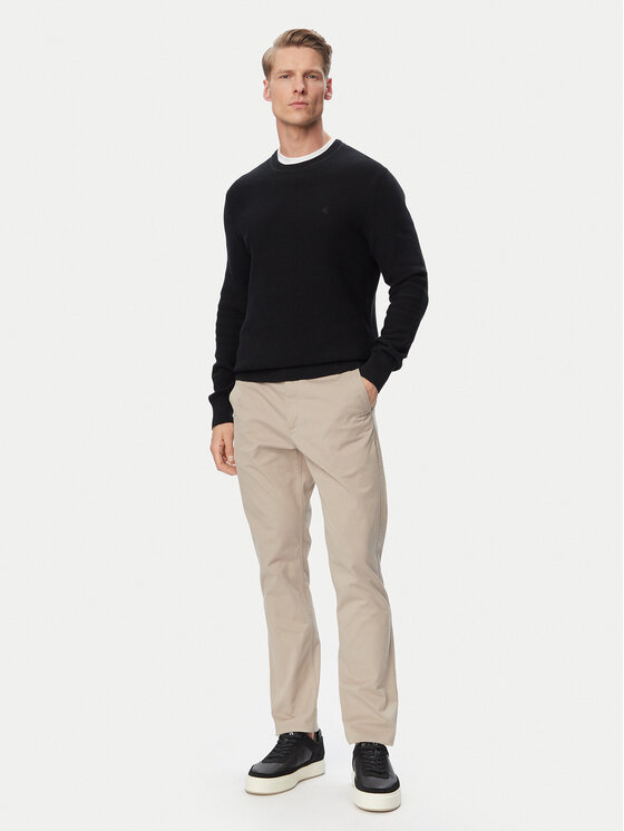Calvin Klein Calvin Klein Svetr LV04LF304G Černá Regular Fit