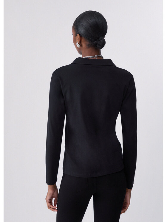 Liu Jo Liu Jo T-shirt TF6247JS00322222 Nero Regular Fit