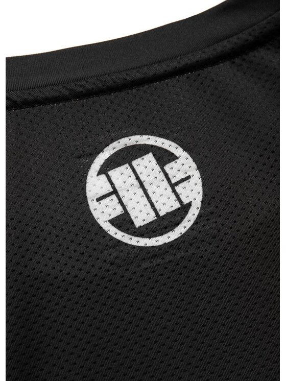 PITBULL PITBULL Koszulka techniczna Longsleeve Mesh Performance Pro plus Blood Dog II M Czarny Regular Fit