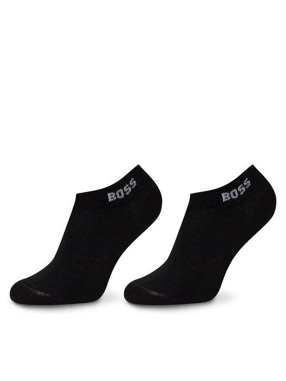 BOSS BOSS 2er-Set niedrige Damensocken 50502054 Schwarz