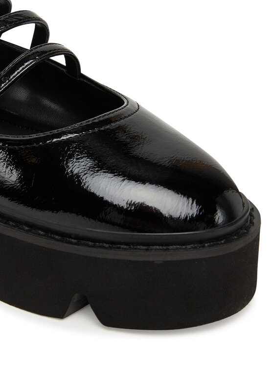 Buffalo Buffalo Halbschuhe Darya Mary Vamp 1620043 Schwarz