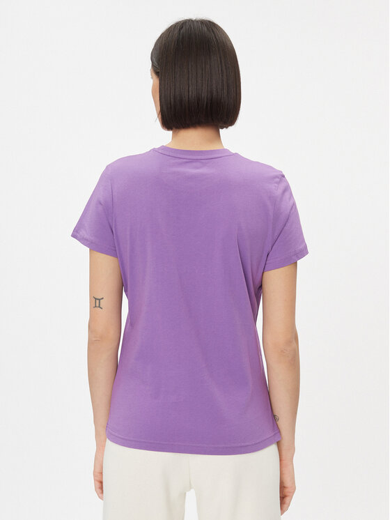 Helly Hansen Helly Hansen T-shirt Logo 34112 Ljubičasta Regular Fit