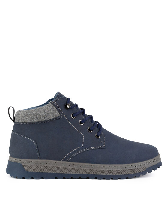 Lanetti Lanetti Schnürschuhe MYL8293-23 Dunkelblau