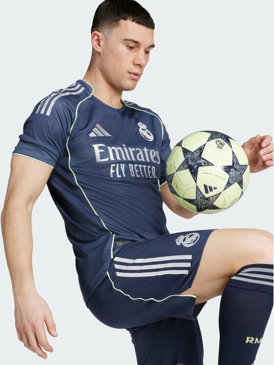 adidas adidas Koszulka techniczna Real Madrid 25/26 Away Authentic Jersey Błękitny Slim Fit