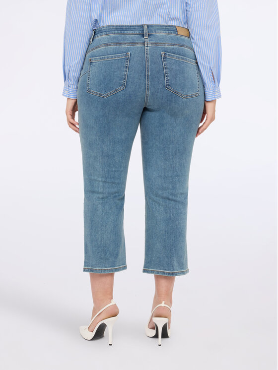 Fiorella Rubino Fiorella Rubino Jeansy P423T005031N004 Niebieski Flare Fit