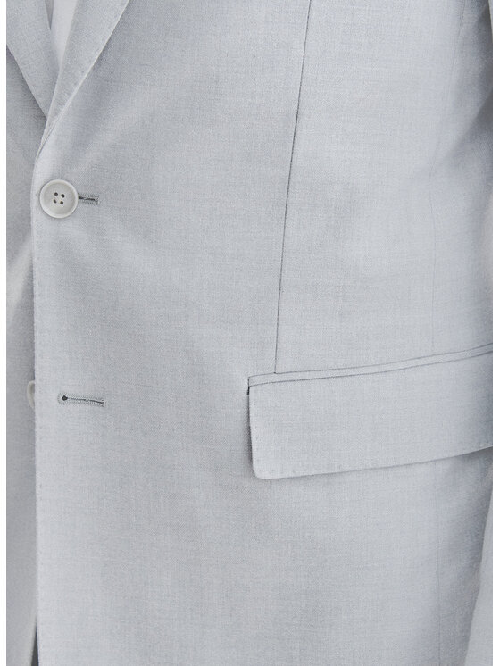 Pako Lorente Pako Lorente Marynarka P25WF-3X-028 Szary Slim Fit