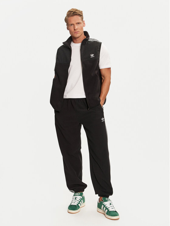 adidas adidas Melegítő alsó adicolor 3-Stripes IZ4798 Fekete Regular Fit