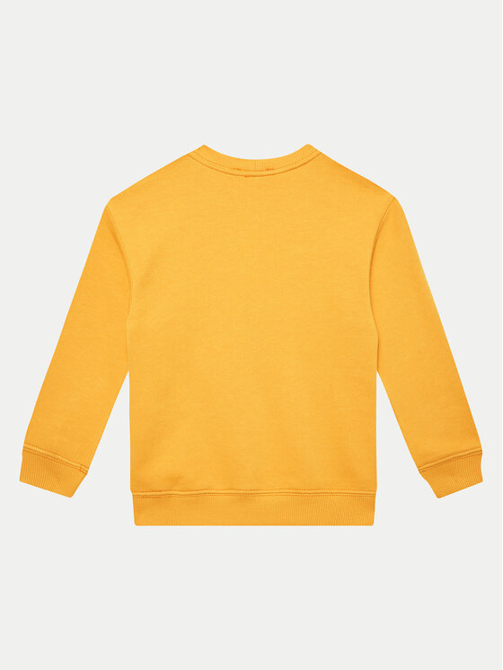 United colors of benetton yellow sweatshirt on sale