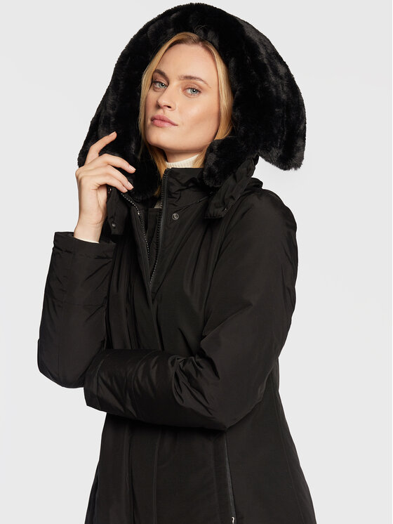 Woolrich Woolrich Μπουφάν πουπουλένιο Bow Bridge CFWWOU0551FRUT0001 Μαύρο Regular Fit