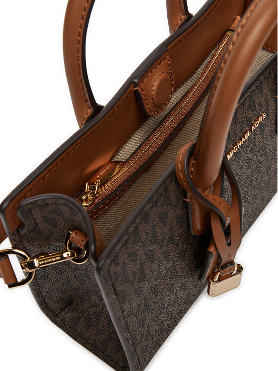 MICHAEL Michael Kors MICHAEL Michael Kors Ročna torba Scarlett XS 32F4GETC0B Rjava