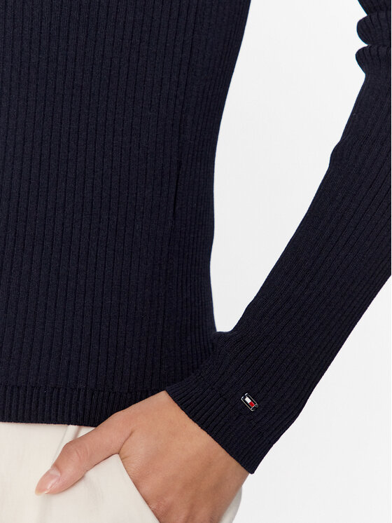 Tommy Hilfiger Tommy Hilfiger Strickjacke WW0WW38995 Dunkelblau Slim Fit